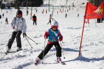 Test lyží a Karneval 2019