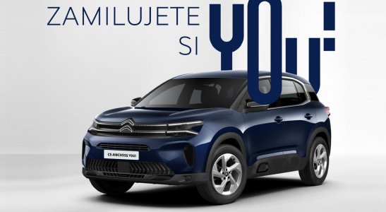 Citroën C5 AIRCROSS YOU! s výhodným financovaním už za 24 990 €