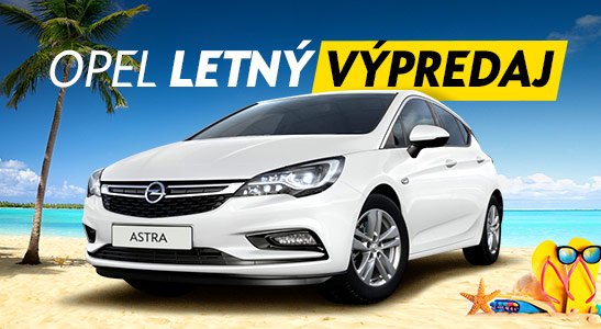 Letný výpredaj Opel Letný výpredaj Opel