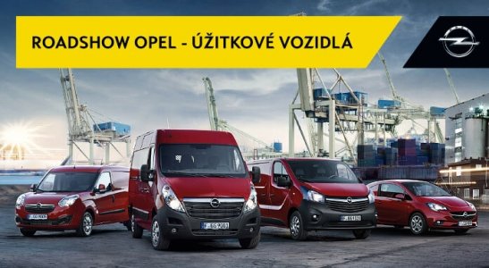 Roadshow Opel - úžitkové vozidlá Roadshow Opel - úžitkové vozidlá