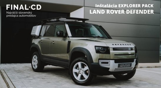 Inštalácia EXPLORER PACK LAND ROVER DEFENDER