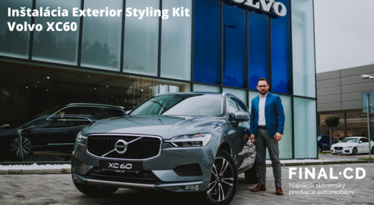 Inštalácia Exterior Styling Kit | Volvo Žilina