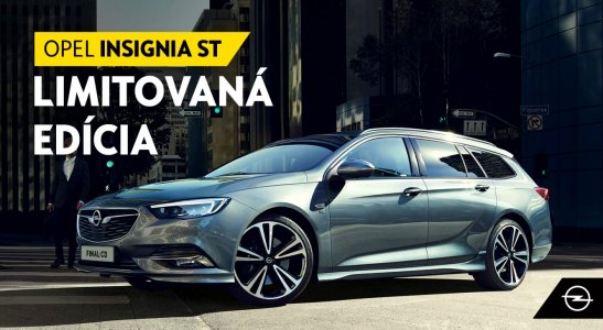 Posledný kus limitovanej edície Opel Insignia