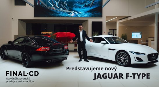 Predstavujeme nový JAGUAR F-TYPE