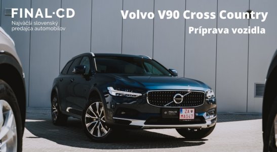 Príprava vozidla Volvo V90