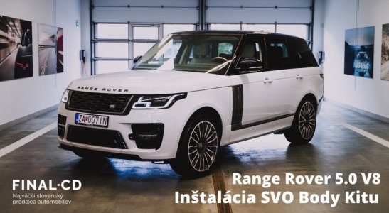 RANGE ROVER SVO Body Kit