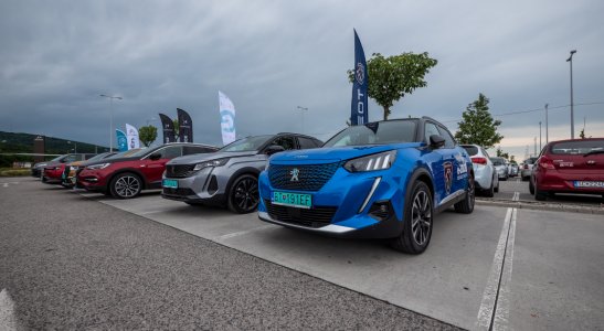 Salón elektromobilov v Bory Mall