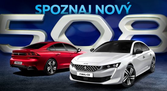 Spoznaj nový Peugeot 508 a Peugeot Rifter