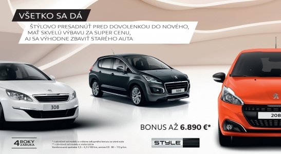 VŠETKO SA DÁ. Bonus až 6 890 €. VŠETKO SA DÁ. Bonus až 6 890 €.
