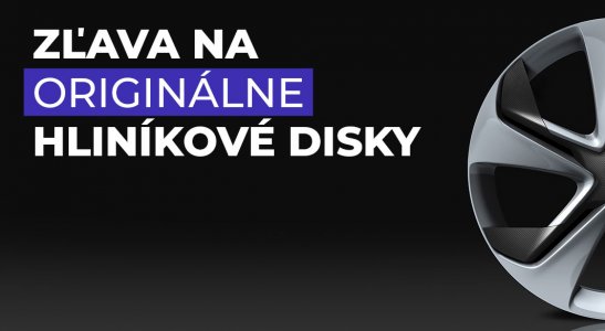 Zľava až do 20% na originálne hliníkové disky