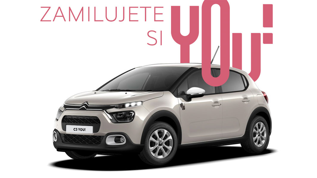 Citroën C3 YOU! s výhodným financovaním už za 12 990 €