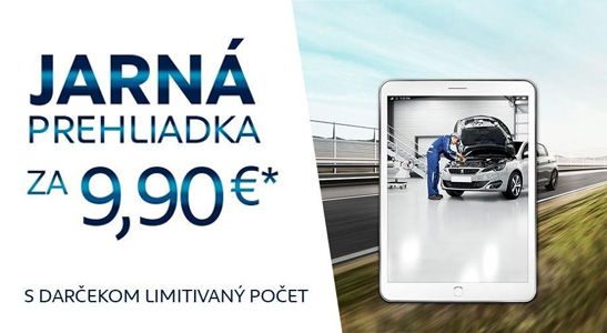 Jarná prehliadka za 9,90 EUR