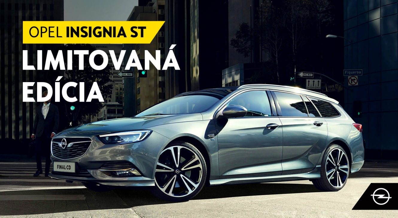 Posledný kus limitovanej edície Opel Insignia