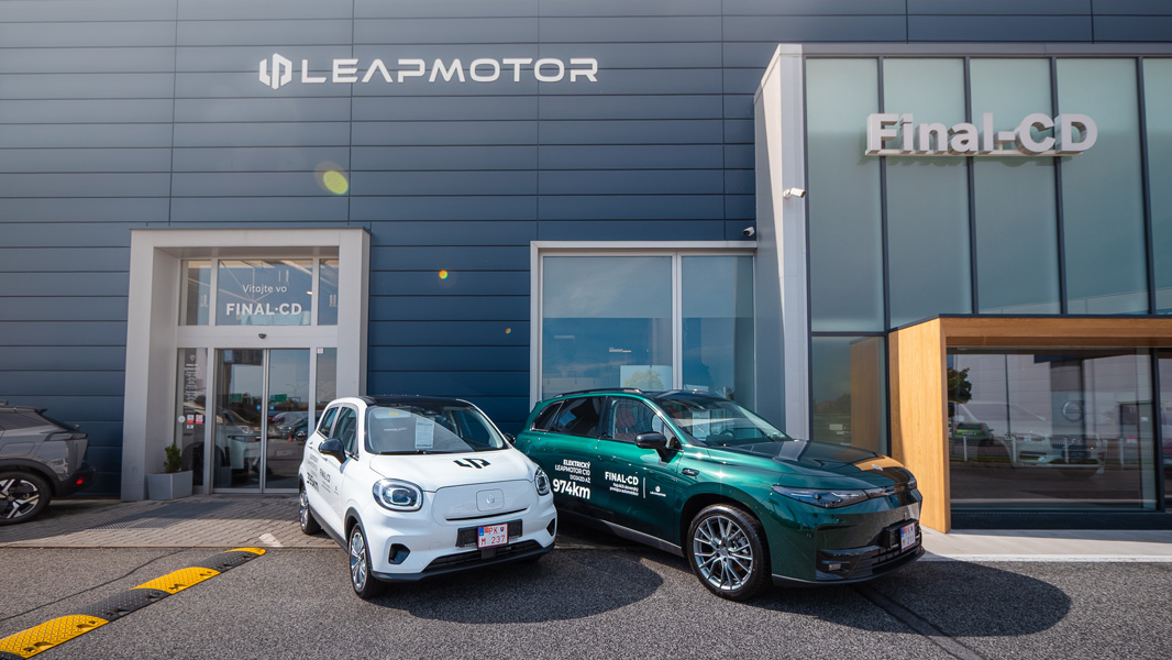 Otvorili sme nové prevádzky Leapmotor