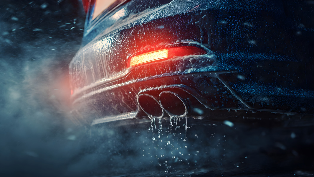 Voda kvapká z výfuku - voda v benzíne alebo len kondenzát?