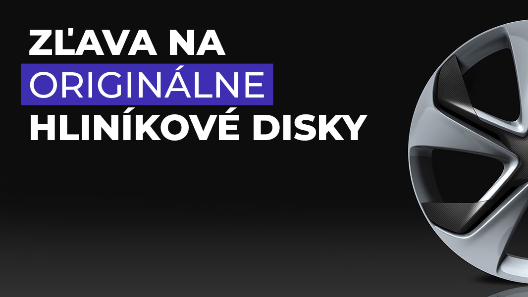 Zľava až do 20% na originálne hliníkové disky