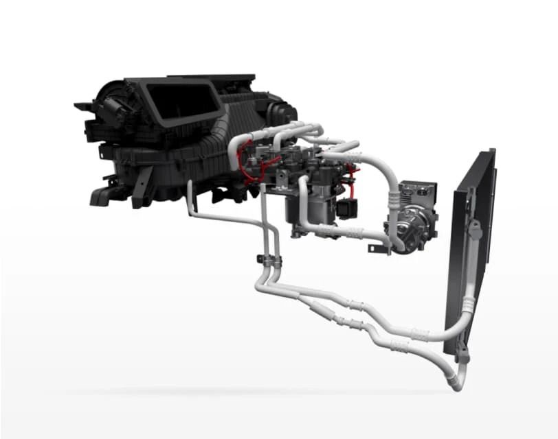 Vysoko&uacute;činn&yacute; syst&eacute;m tepeln&eacute;ho čerpadla v &scaron;tandardnej v&yacute;bave