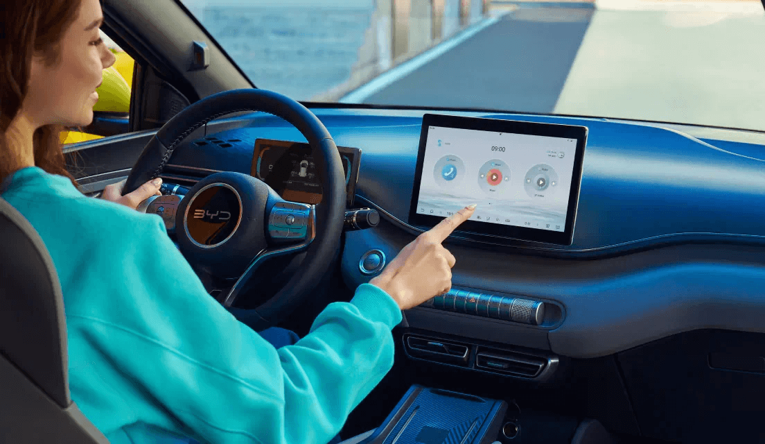 Inteligentný kokpit BYD