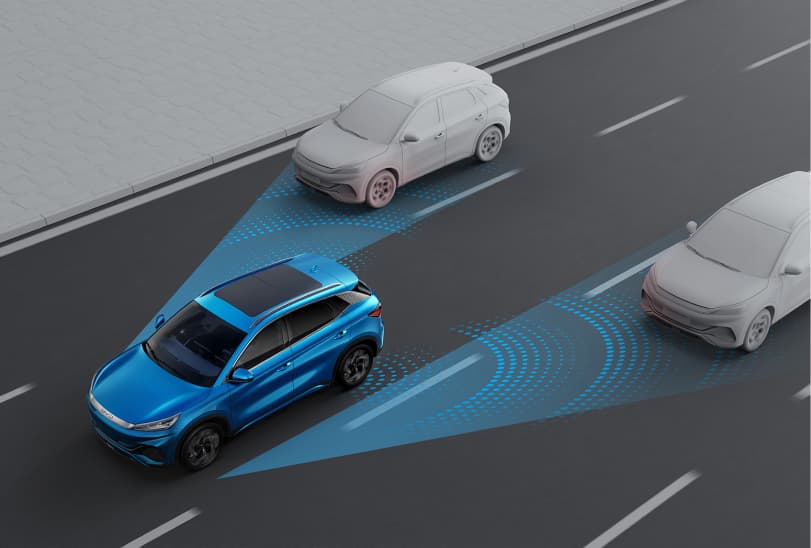 Detekcia mŕtveho uhla (BSD)