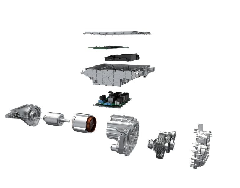 Prvý sériovo vyrábaný elektrický pohon 8 v 1 na svete