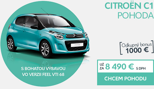 Citroën C1 POHODA