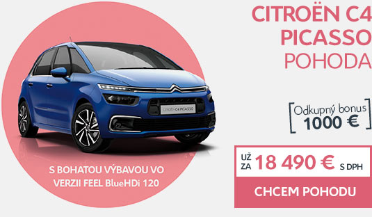 Citroën C4 PICASSO POHODA