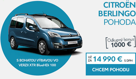 Citroën Berlingo POHODA