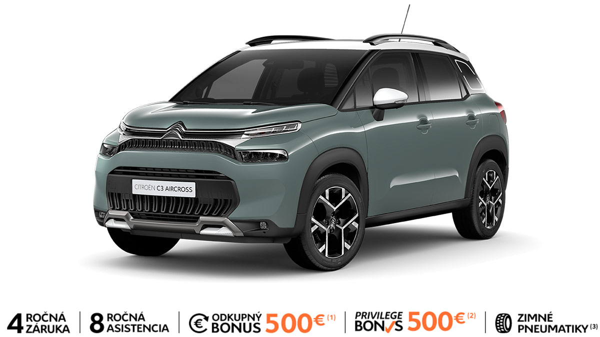 Nový Citroën C3 Aircross