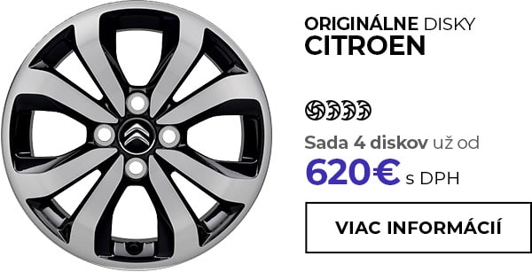 Originálne disky Citroën, sada 4 diskov už od 620 EUR s DPH