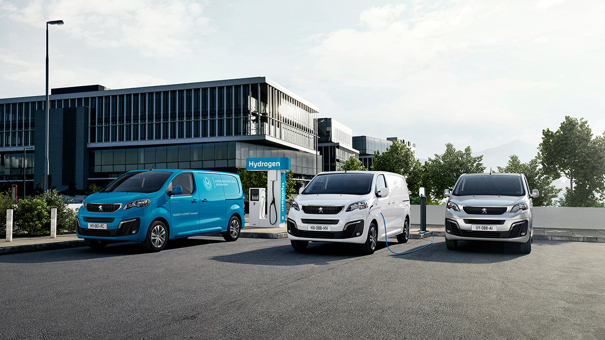 Nový PEUGEOT e-EXPERT Hydrogen ďalším rozšírením ponuky mobility