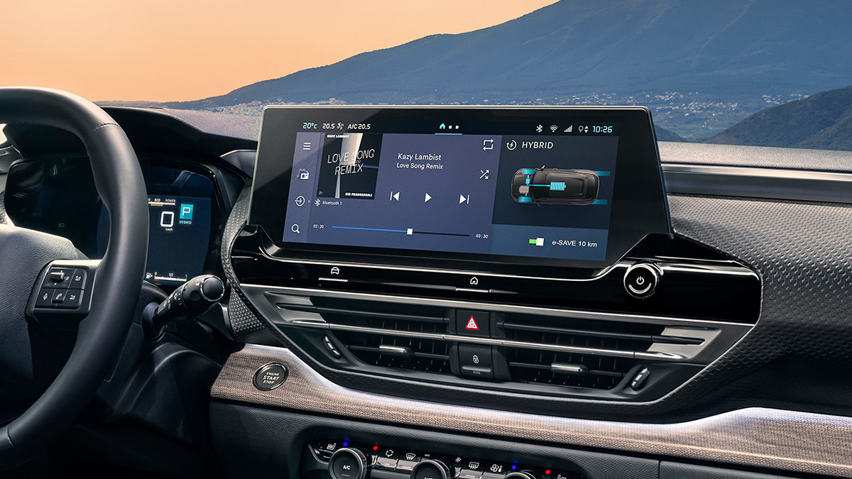 Prostredie porovnateľné s dotykovými tabletmi vďaka My Citroën Drive Plus