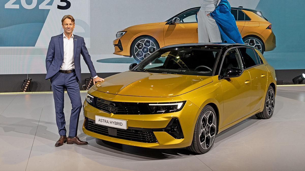 Svetová premiéra nového modelu Opel Astra v Rüsselsheime