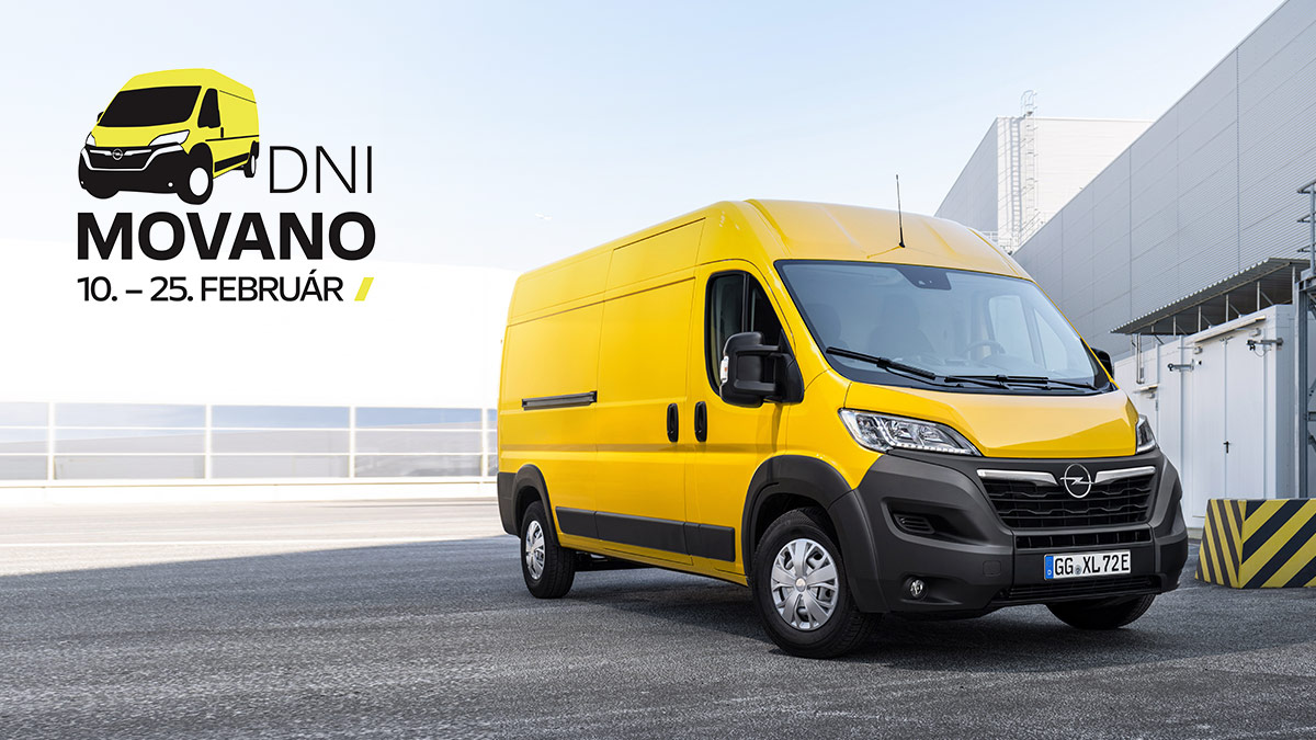 NOVÝ OPEL MOVANO stvorený pre moderný SVET BIZNISU