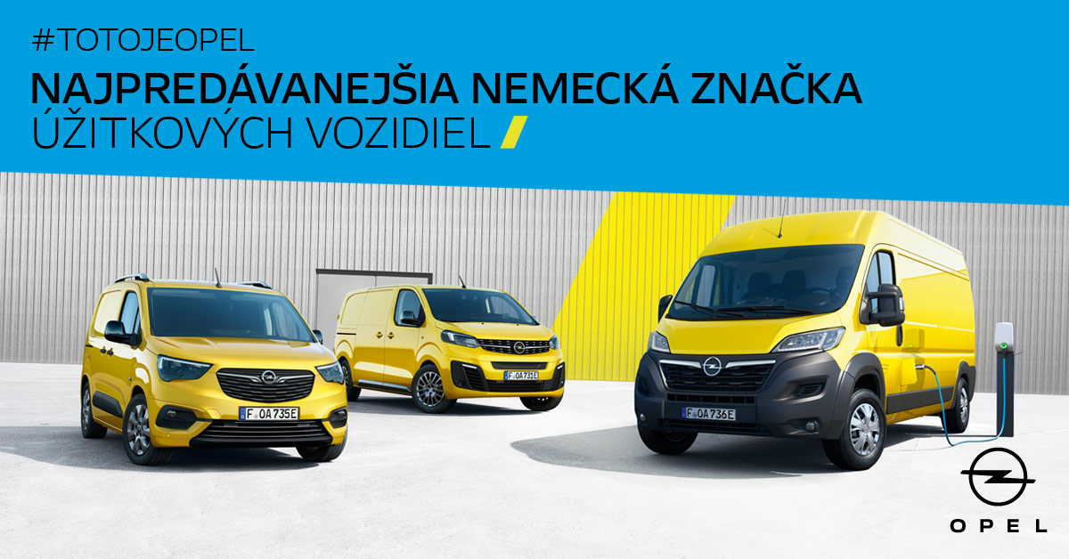 NOVÝ OPEL MOVANO stvorený pre moderný SVET BIZNISU