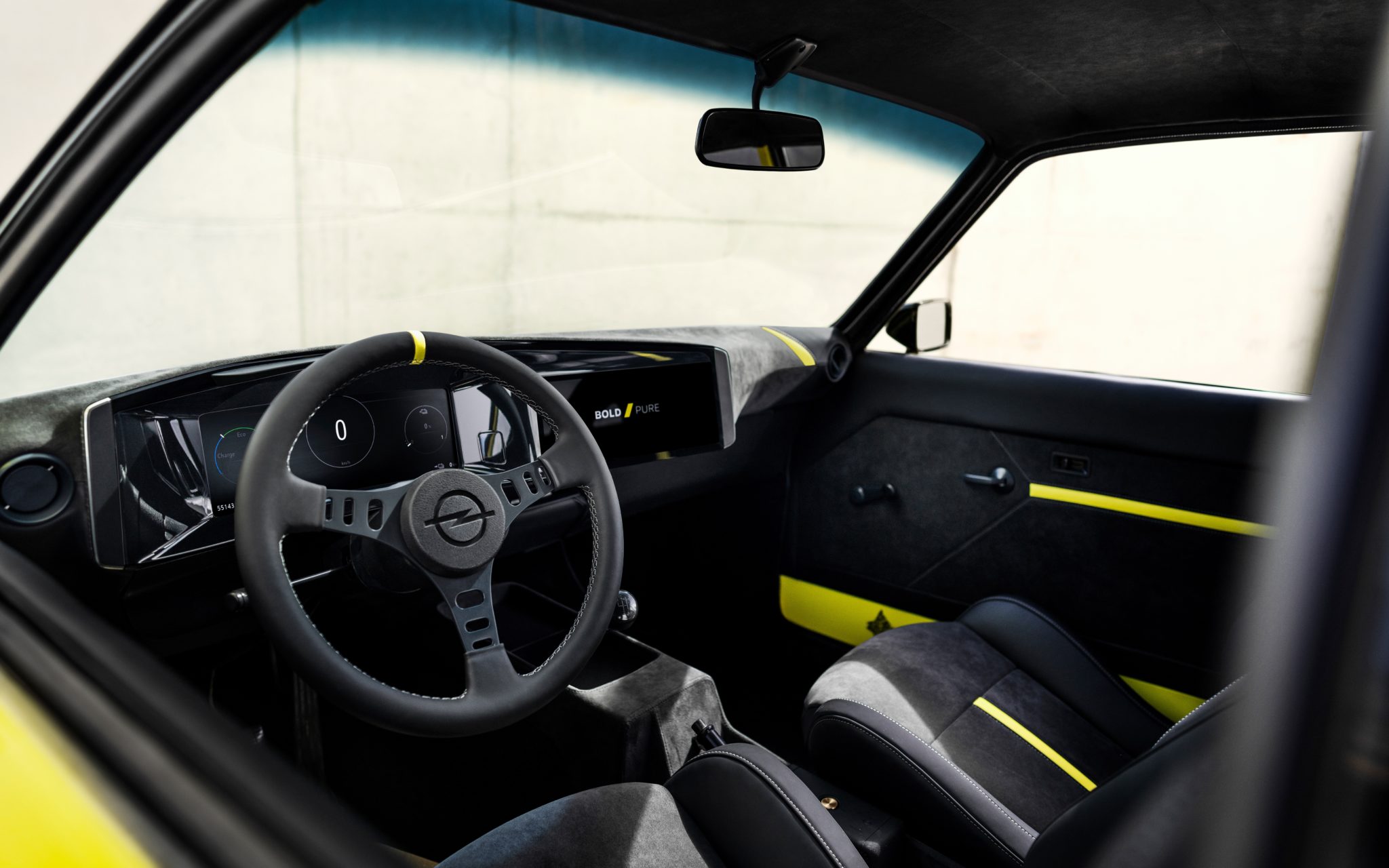 Nový Opel Manta Interiér