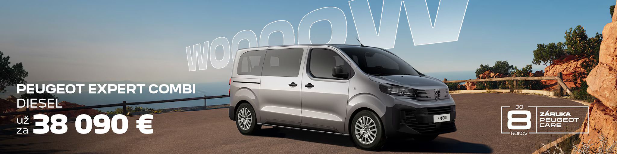 Peugeot Expert Combi už od 38 090 &euro;