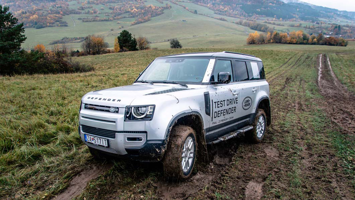 Defender bezpečné auto