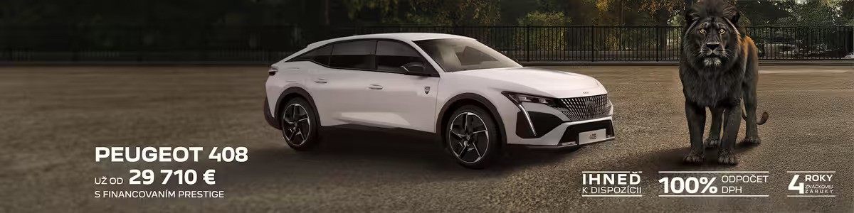 Peugeot 408 už od 29 710 €