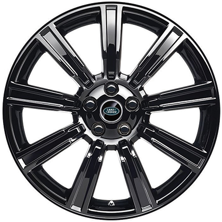 21” STYLE 9001, 9 SPOKE, GLOSS BLACK