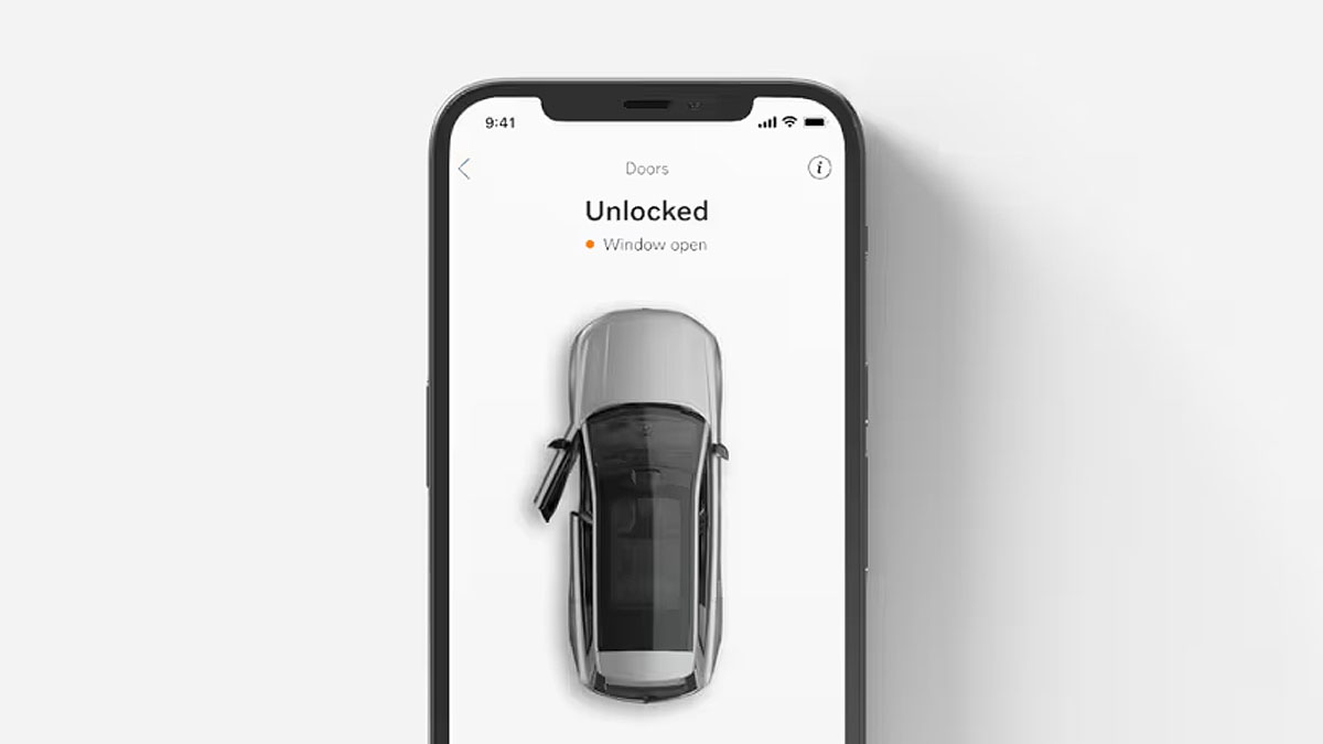 Aplikácia Volvo Cars