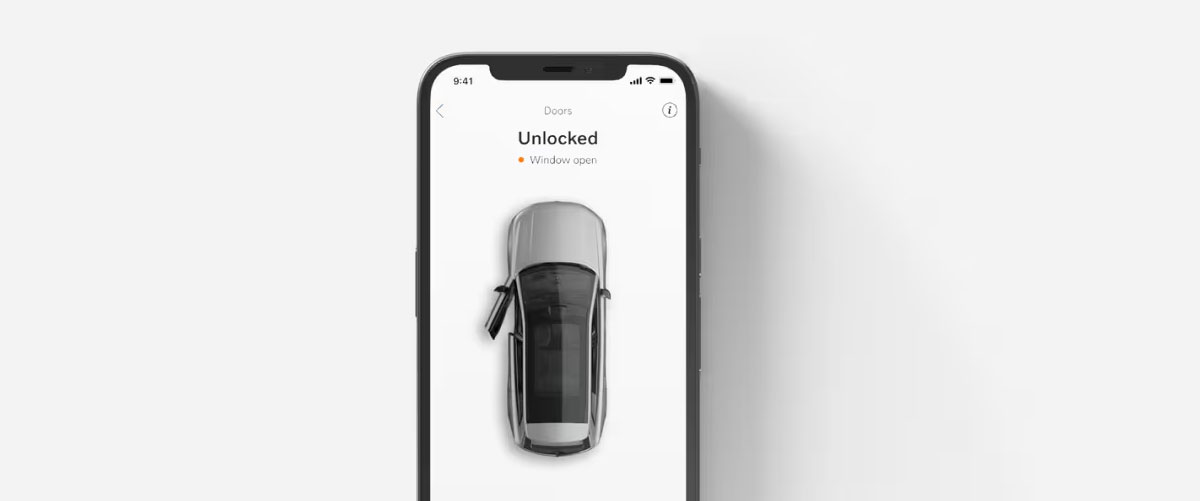 Aplikácia Volvo Cars