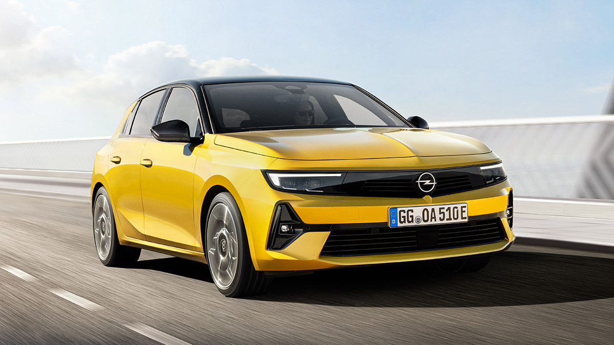 Nový Opel Astra plug-in hybrid