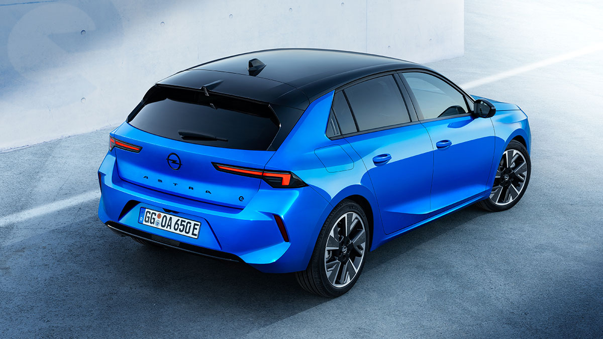 Nový Opel Astra Electric
