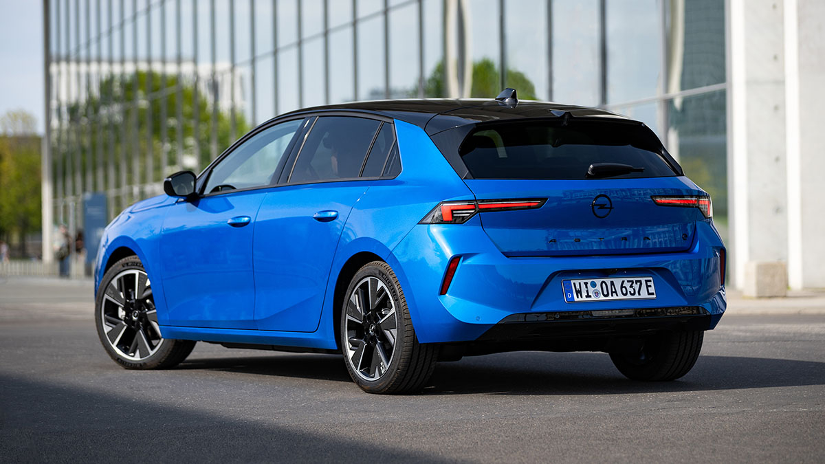 Nový Opel Astra Electric