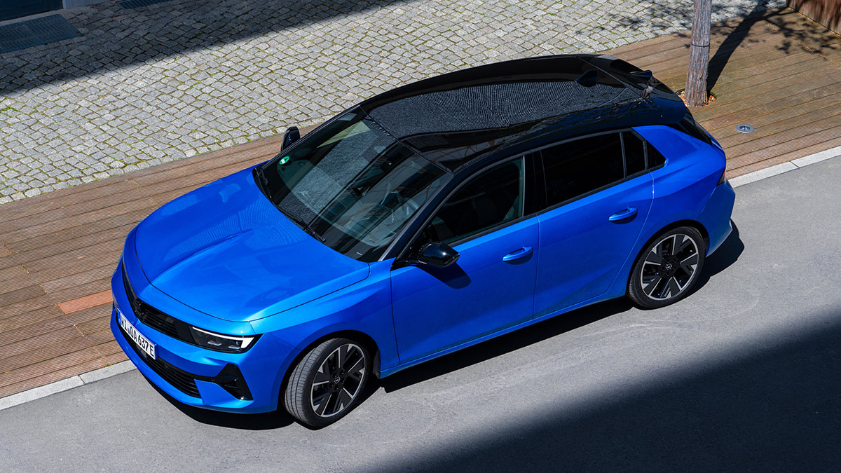 Nový Opel Astra Electric