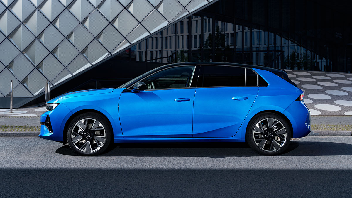 Nový Opel Astra Electric