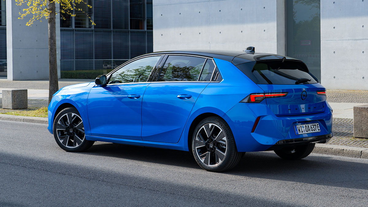 Nový Opel Astra Electric