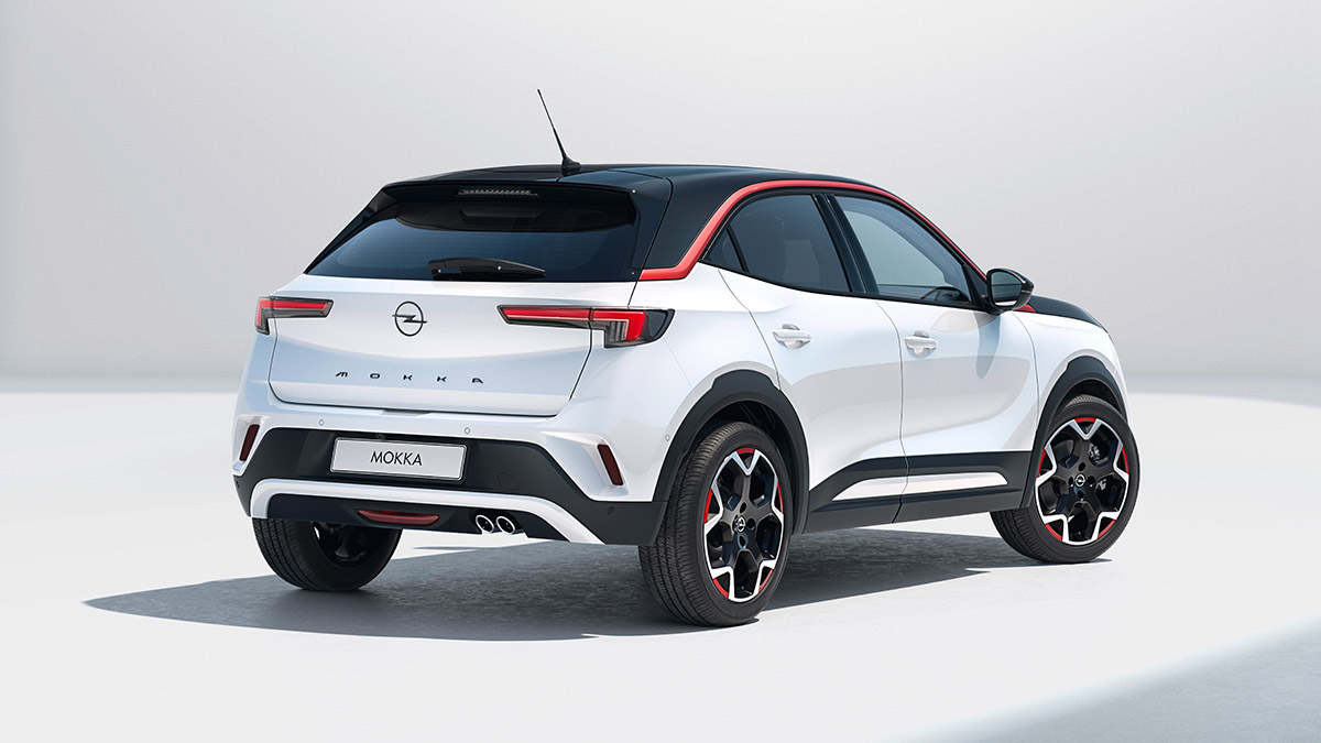Opel mokka лампы