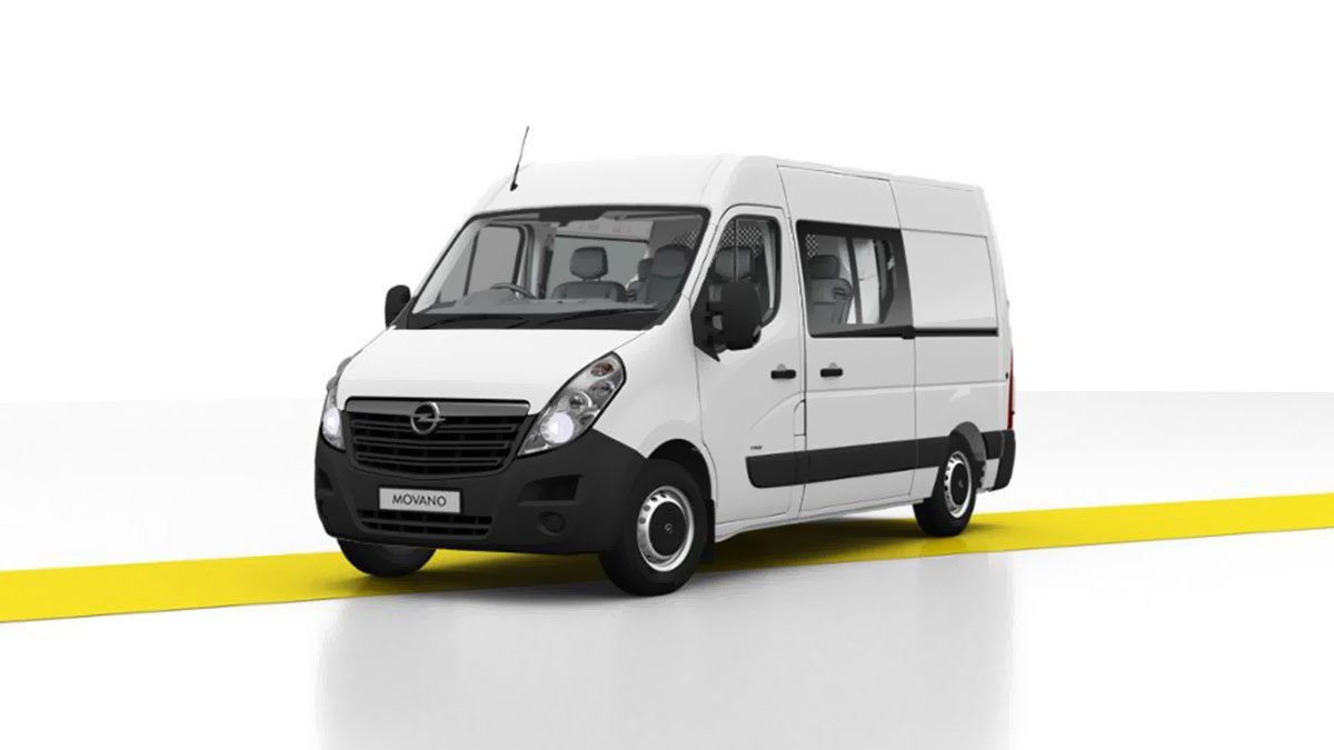 Opel Movano NEW 2,2 CDTi Crew Van L4H2 MT6 Start/Stop