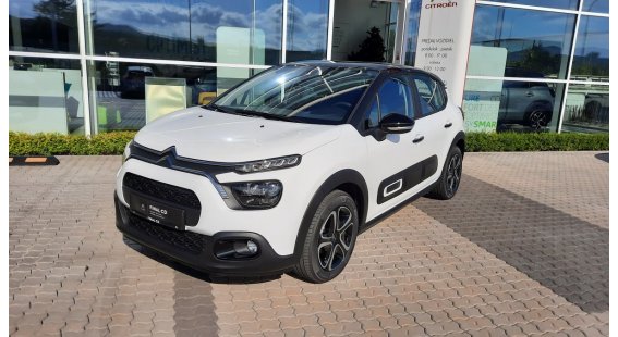 Citroën C3 1.2 PureTech SHINE čierna strecha